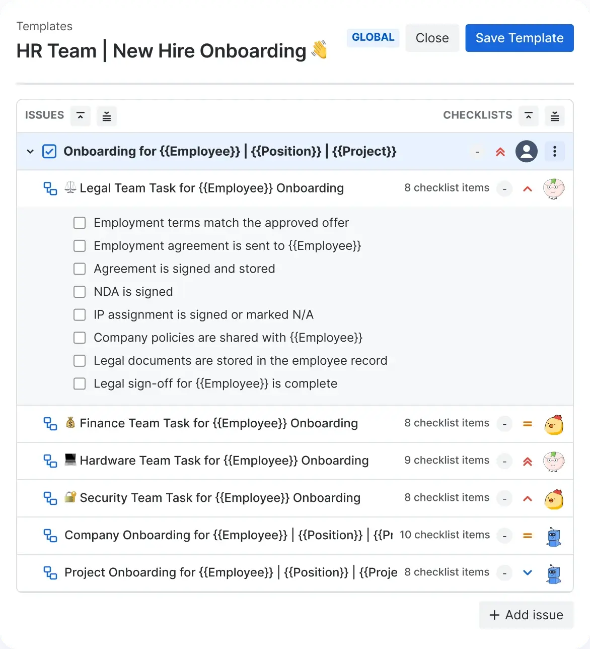 Employee onboarding & offboarding