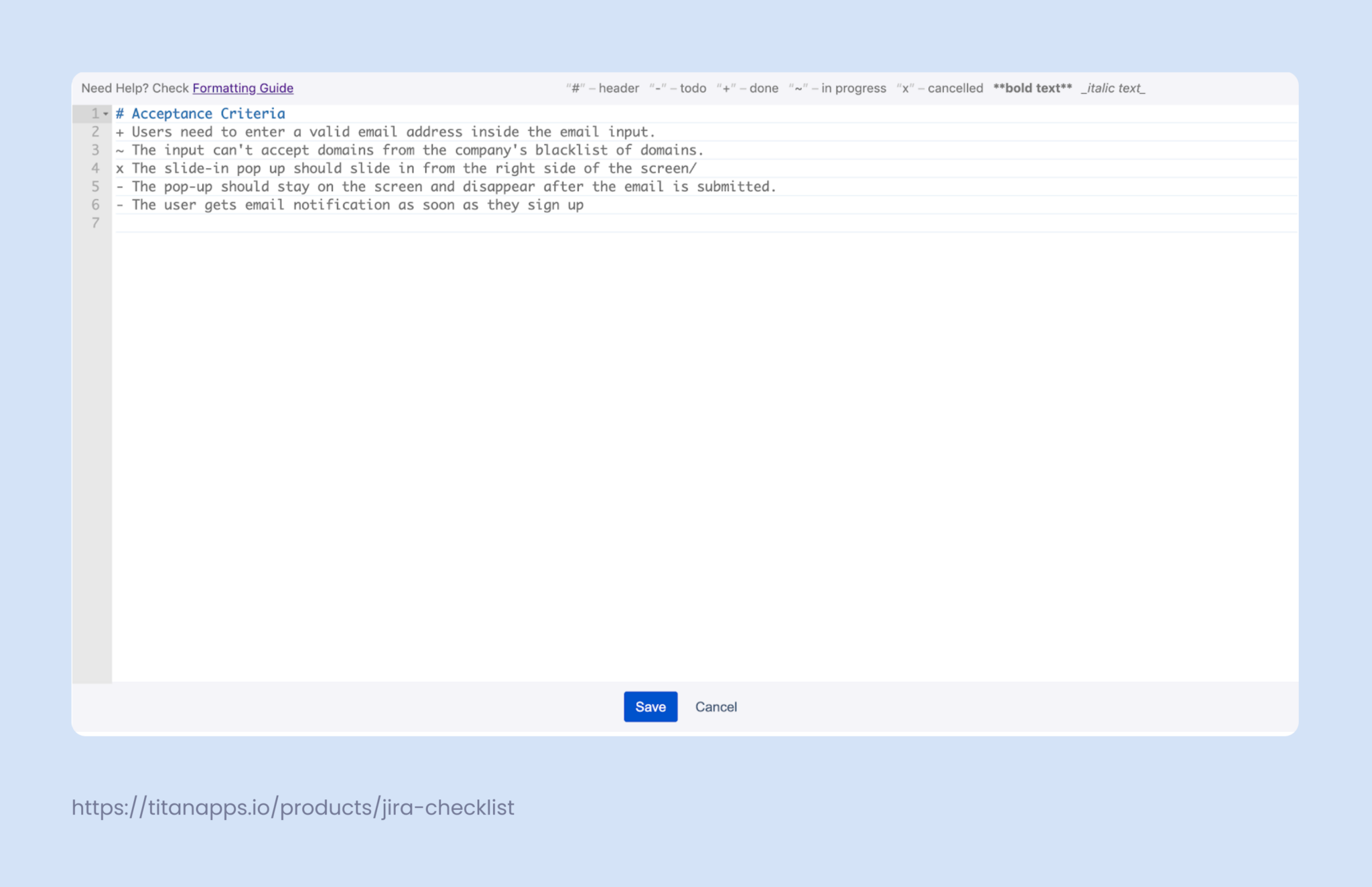 How to Manage Acceptance Criteria in Jira | TitanApps Blog