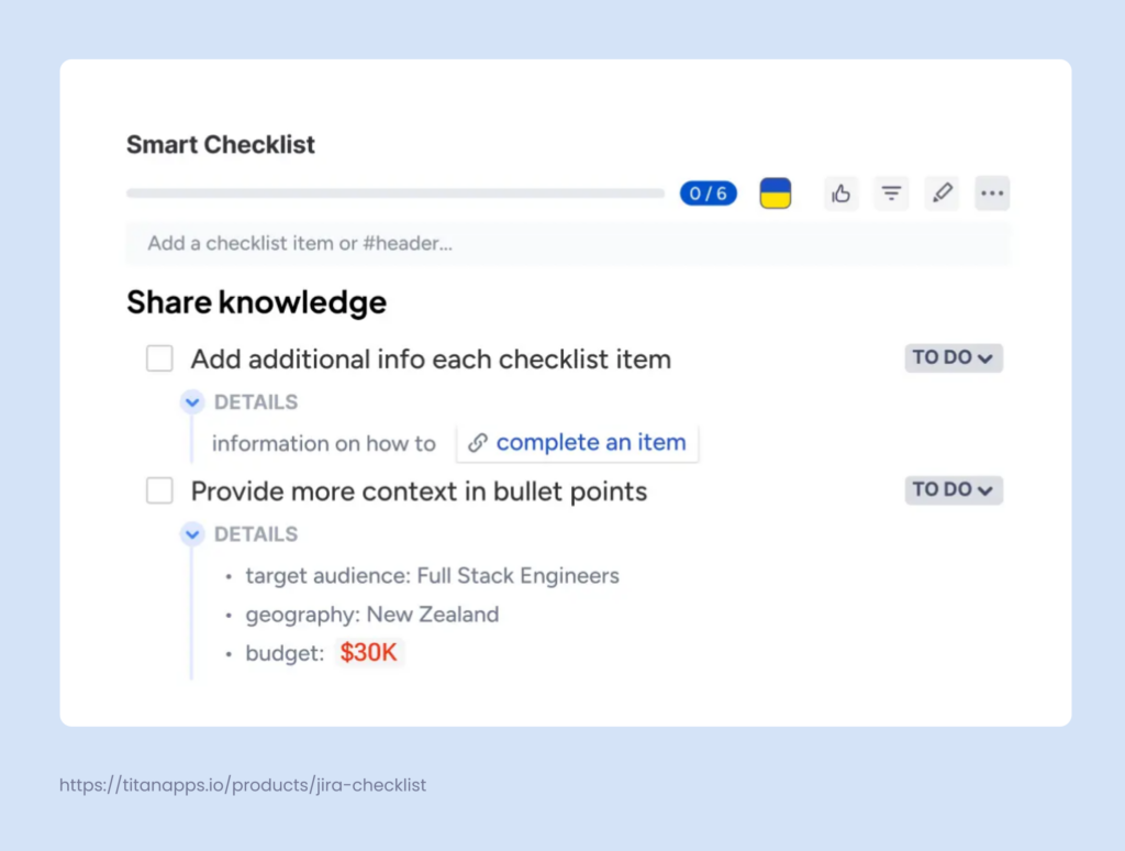 Jira subtask of a subtask - Workaround 2