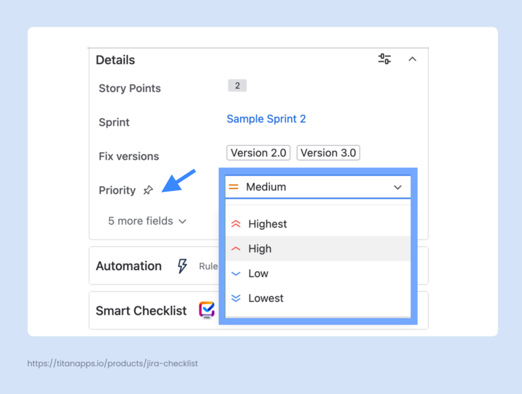 5. Jira Prioritization