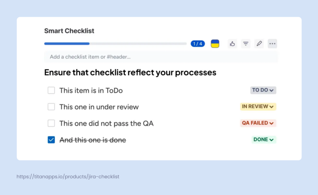 Adding Advanced Checklists With Smart Checklist for Jira