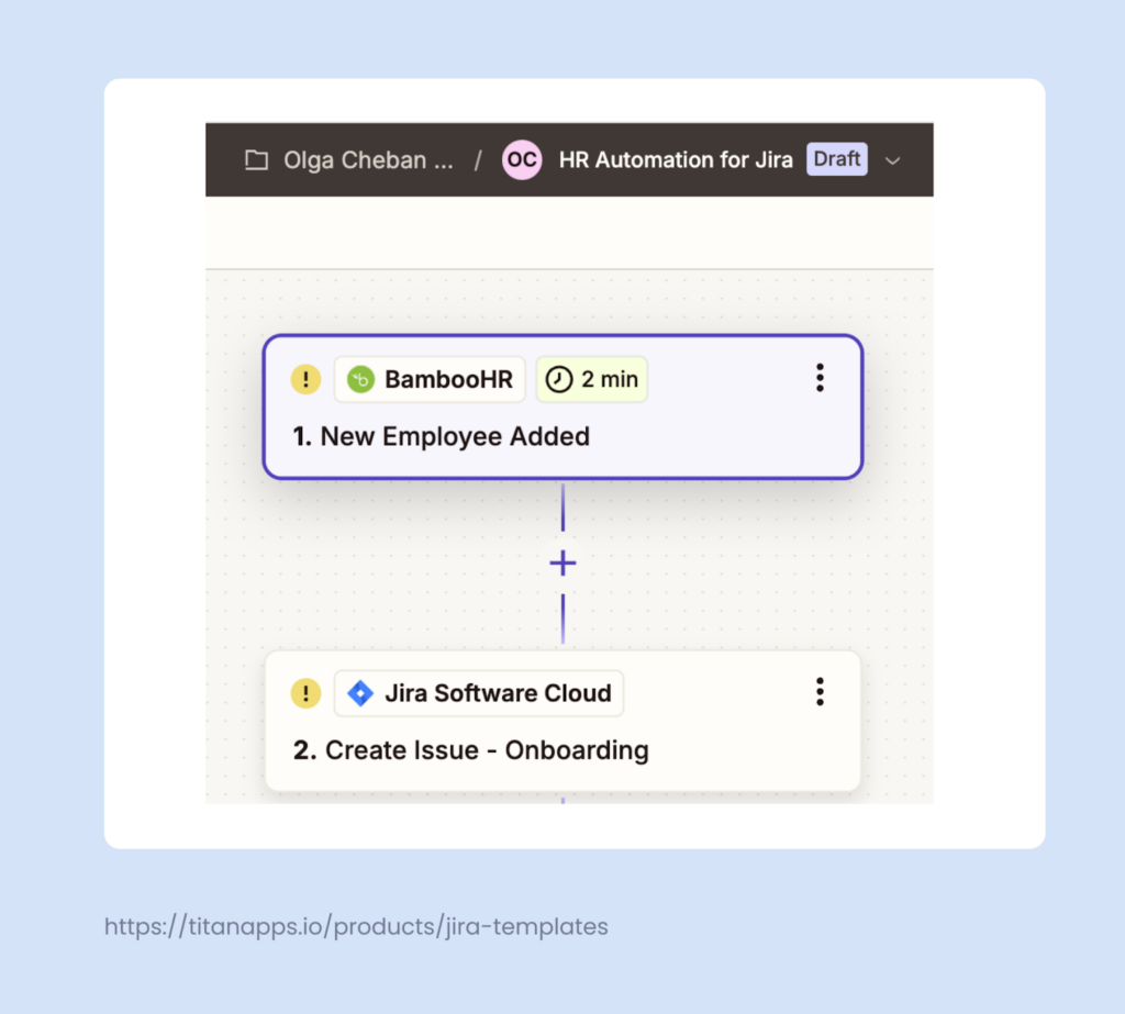 Automate Jira Ticket Creation by Integrating Jira with Other Apps - example 2