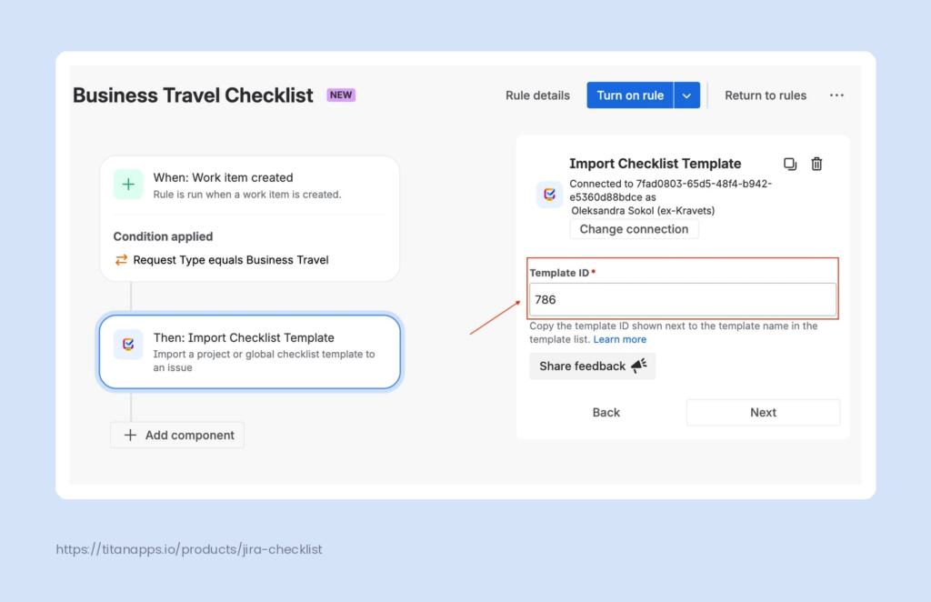 4-jsm-automation-import-smart-checklist-template-business-travel