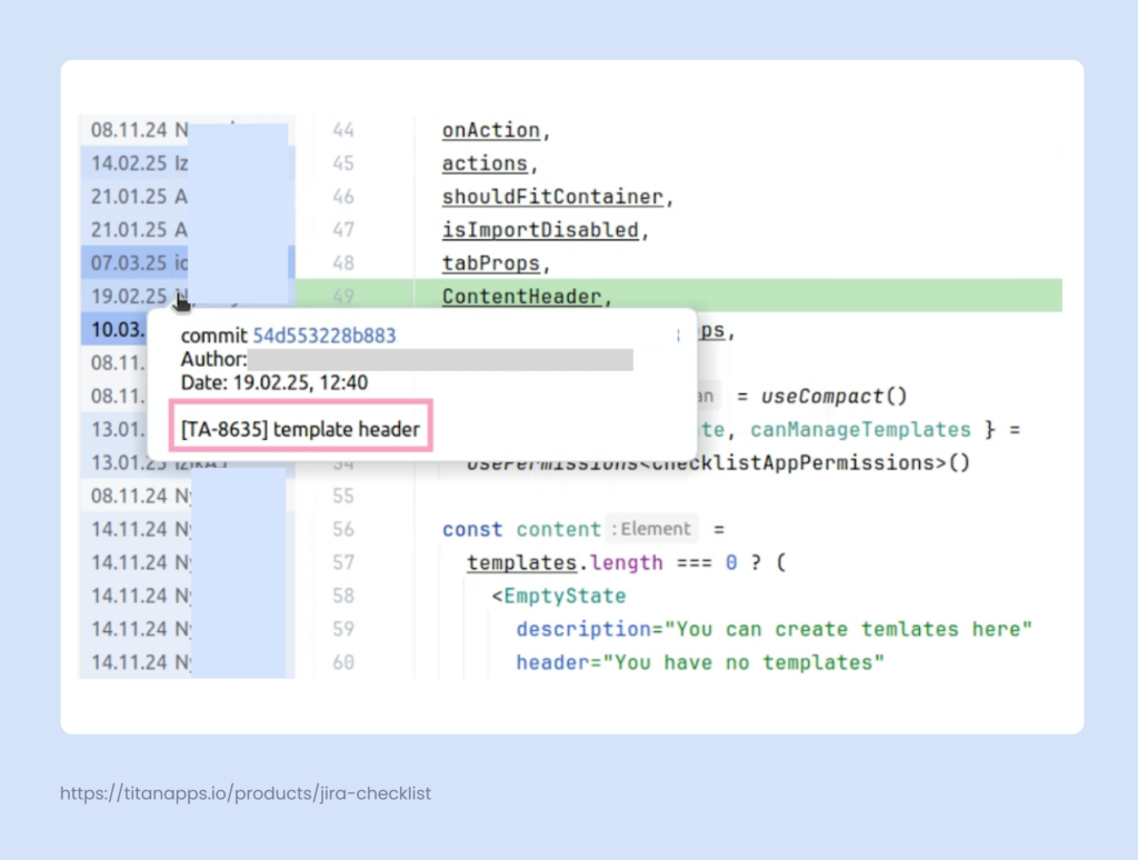 Git and Jira integration