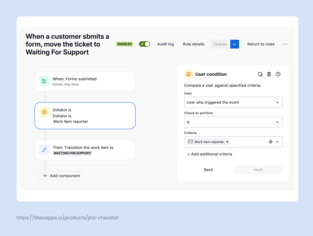 8. Change Ticket Status When a Form is Submitted