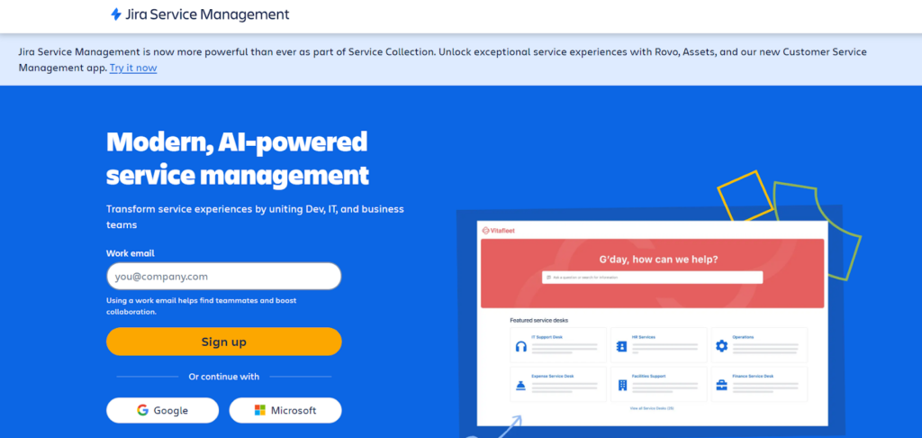 Best Change Management Tools - Jira Service Management 
