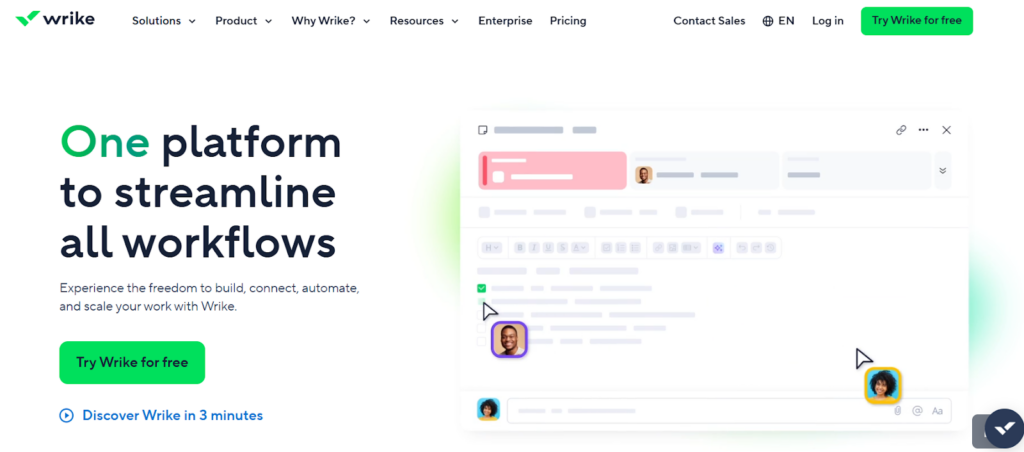 Best Change Management Tools - Wrike