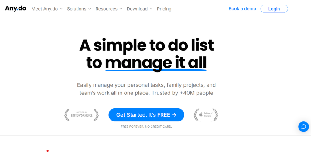 8. Best Agile checklist tools - Any.do