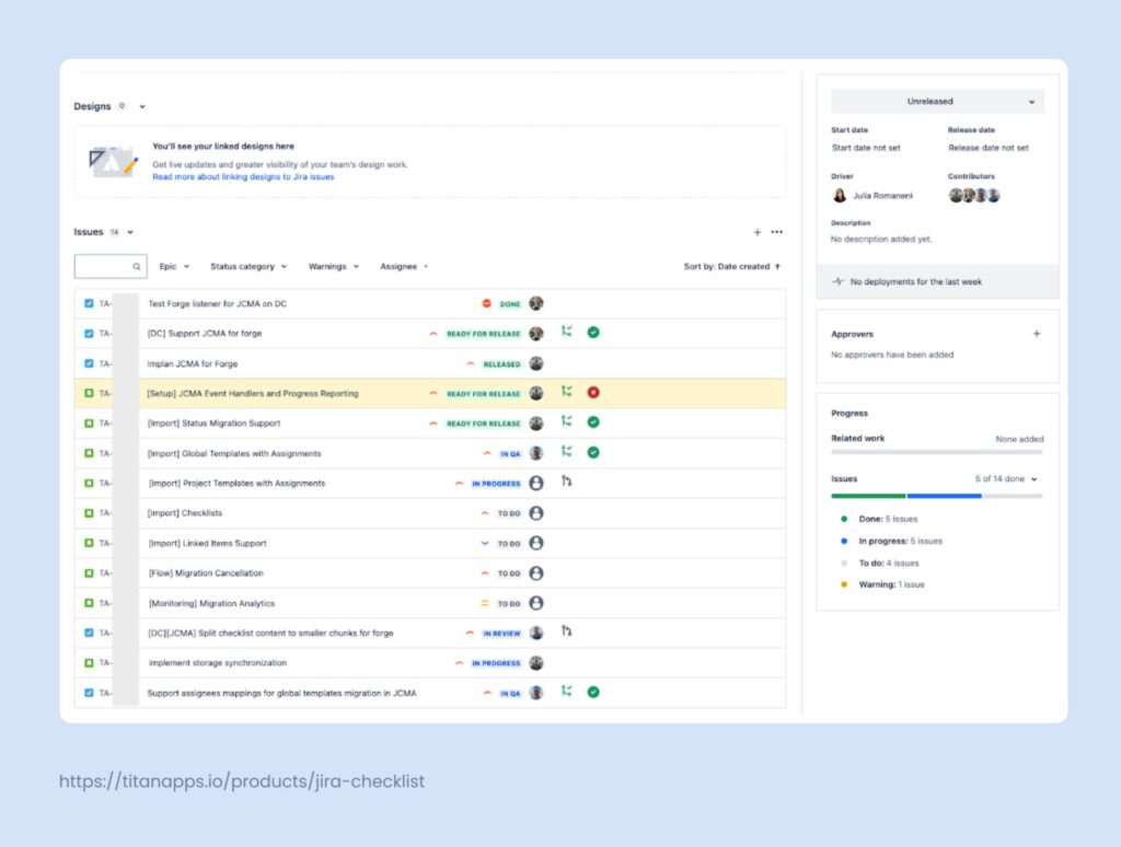5 - jira-issue-tracking-release-hub