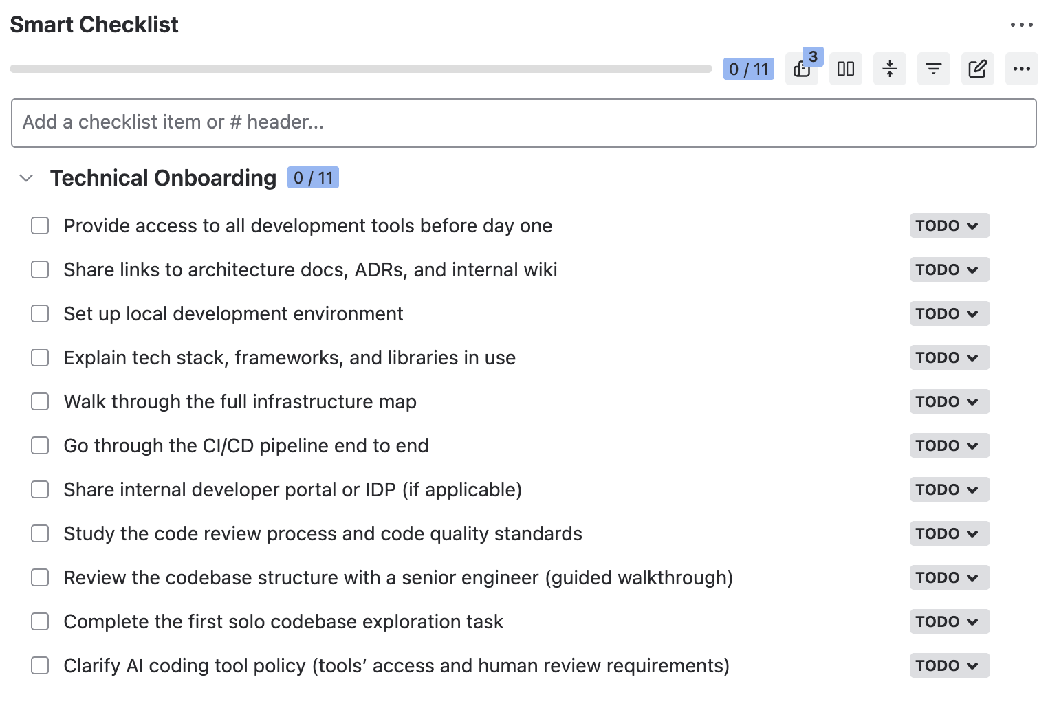 2. Software Developer Onboarding checklist - Technical Onboarding