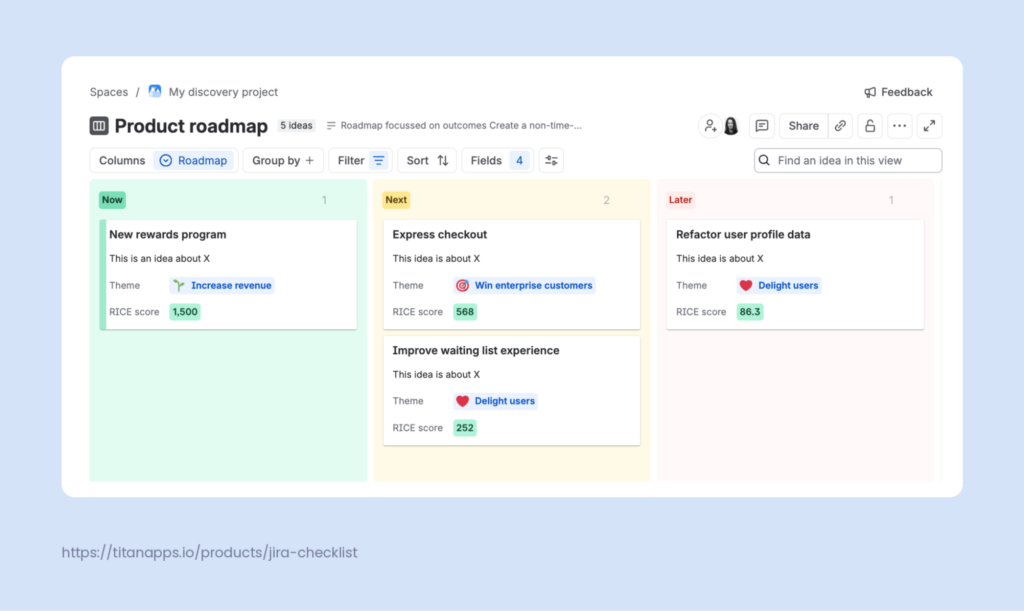 jira-product-discovery-product-roadmap