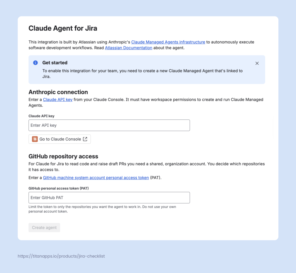01-claude-agent-for-jira-configuration-screen