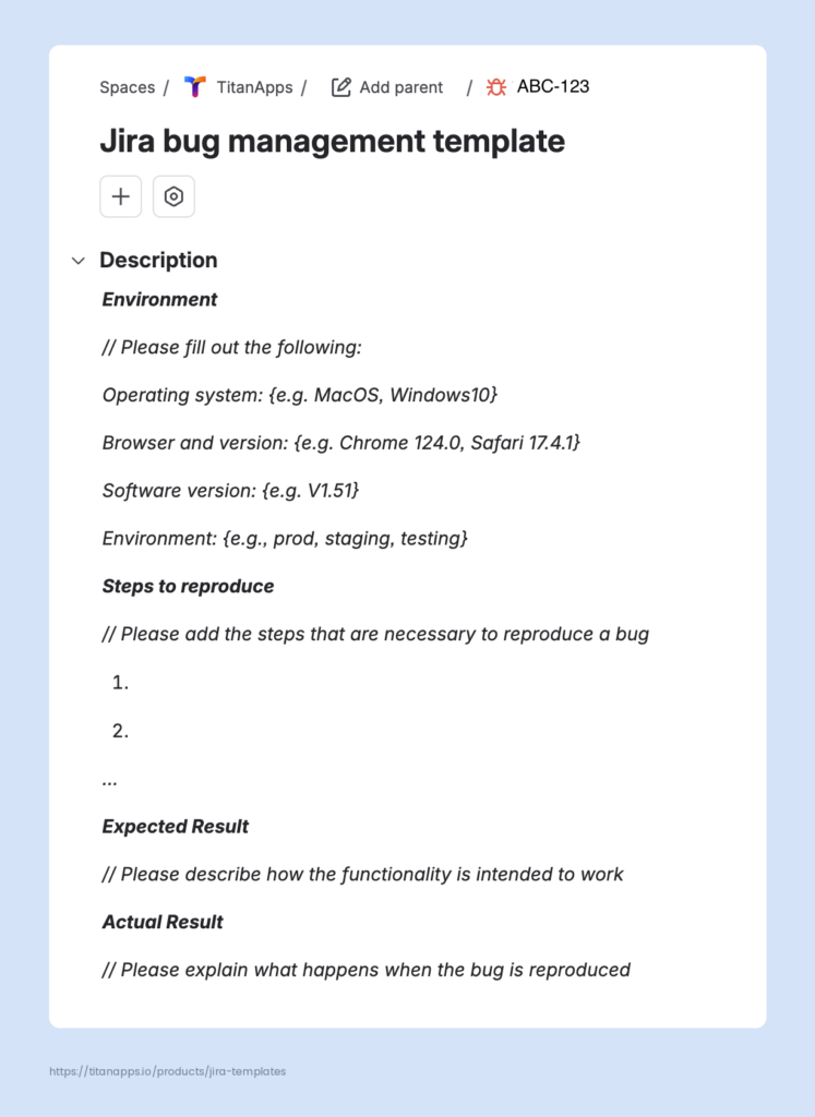 13-smart-templates-bug-report-template