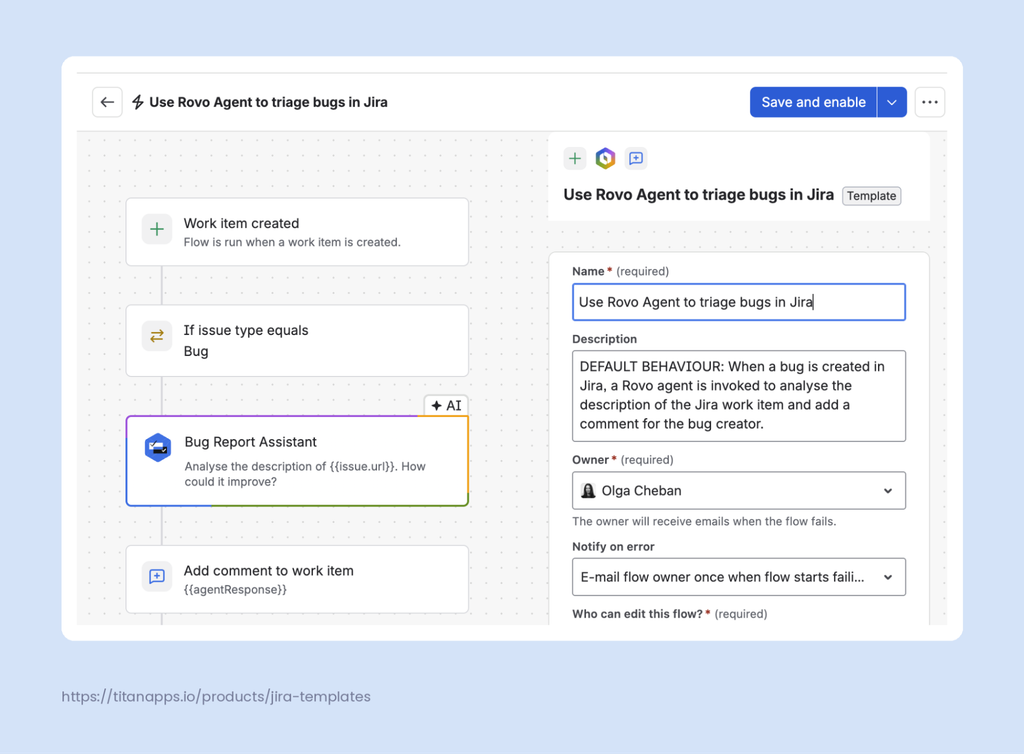 [10] - [Bug Report Assistant Automation Flow in Jira]