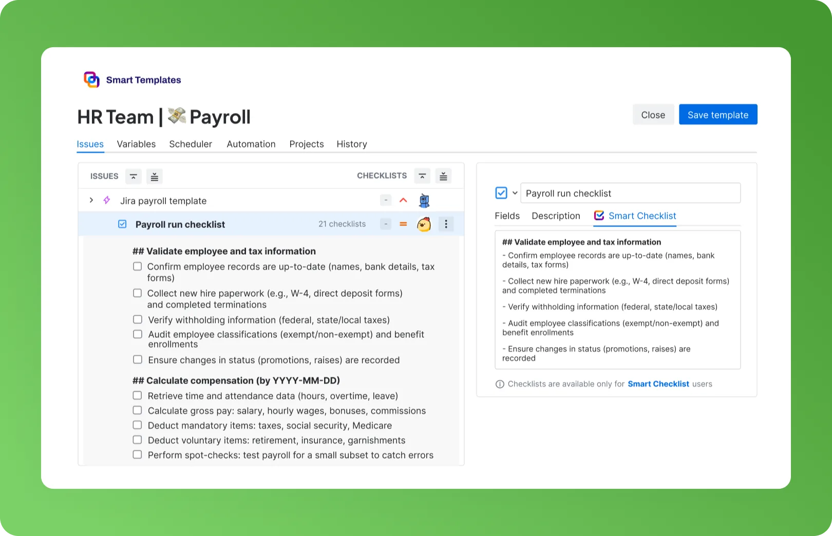 Payroll